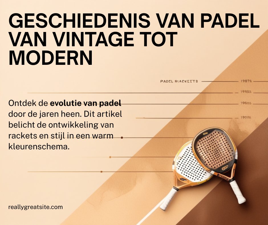 Geschiedenis van padel