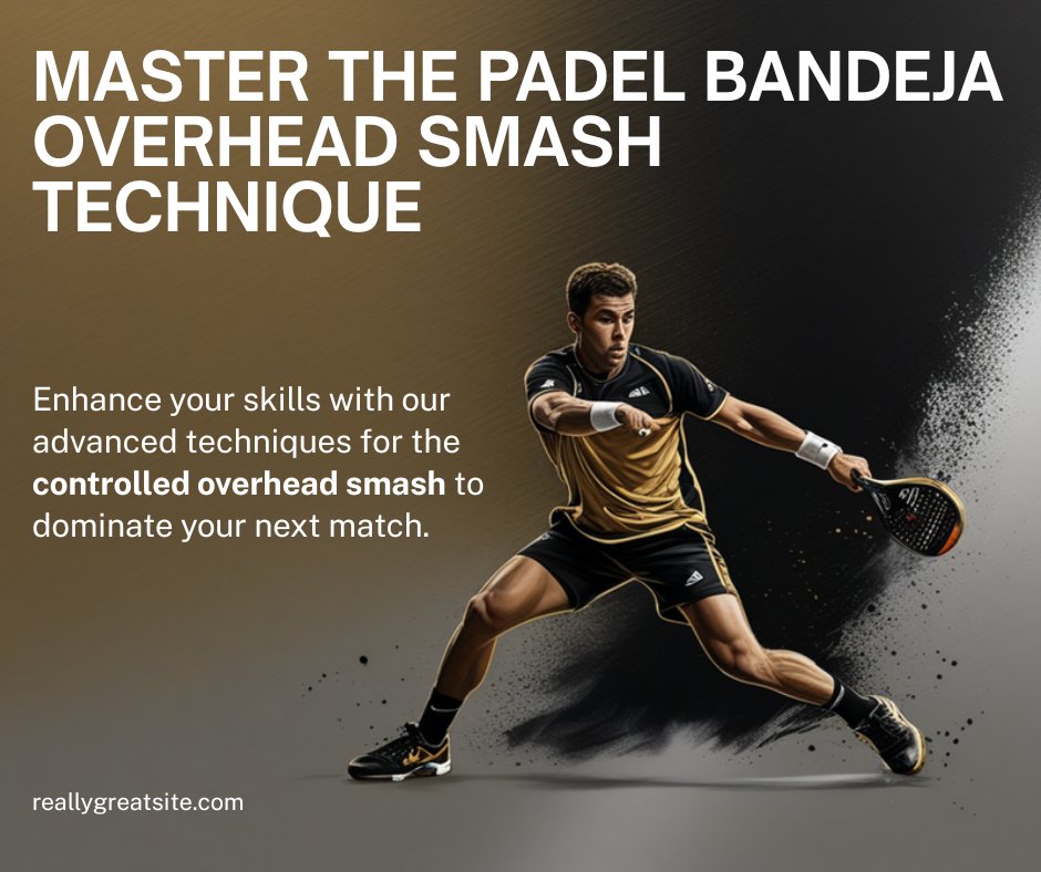 De padel bandeja