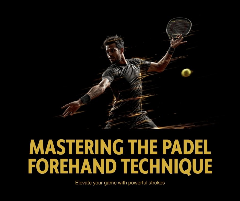 De padel forehand