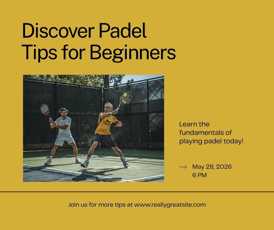 Padel tips voor beginners
