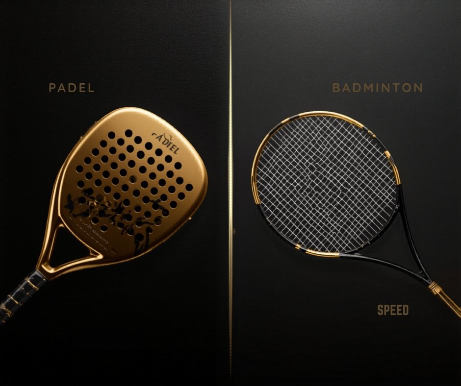 Padel versus badminton