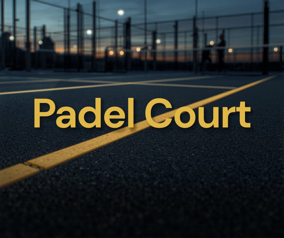 Padelbaan laten aanleggen