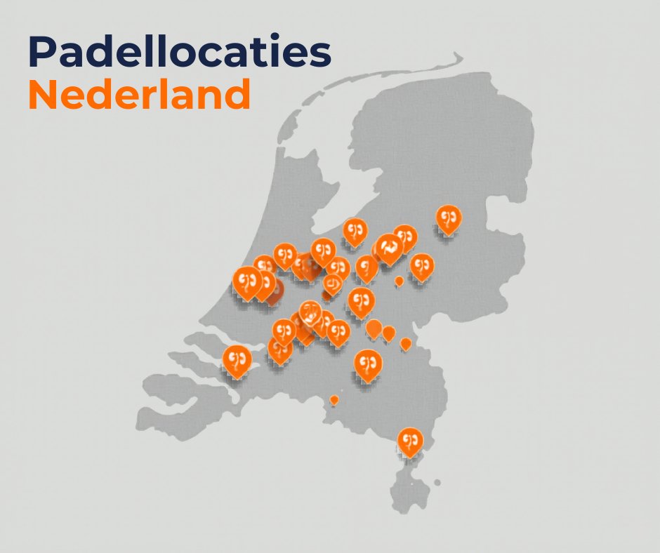 Padellocaties in Nederland