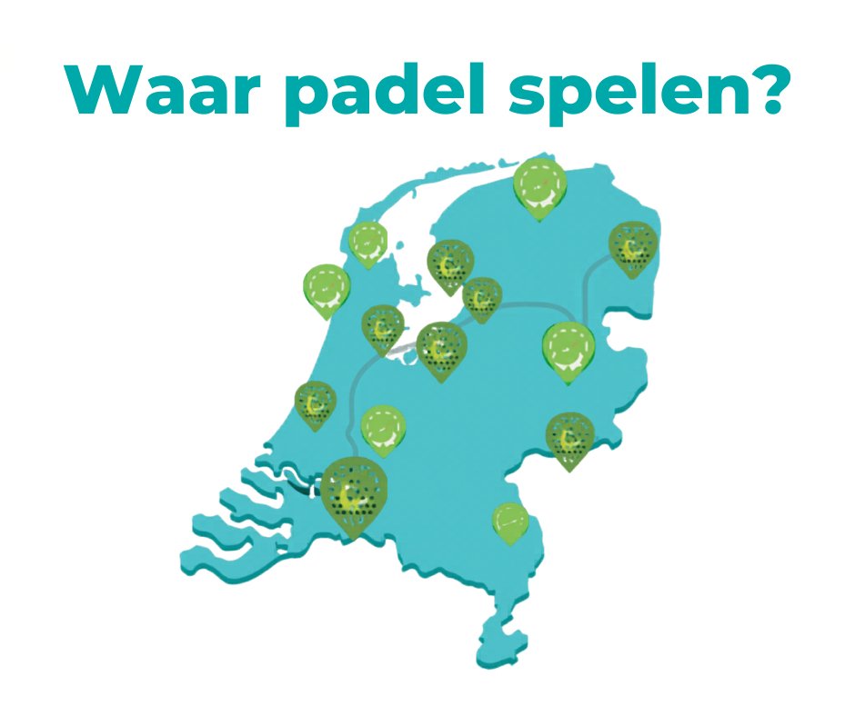 Waar kan je padel spelen in Nederland